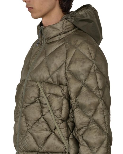 Roa Green Nuna 800 Fill Power Hooded Down Jacket Coats And Jackets