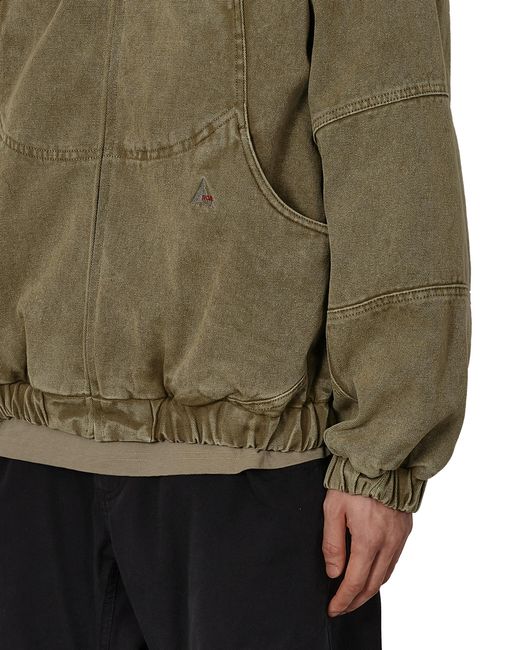 Roa Gray Ash Canvas Jacket Coats And Jackets for men