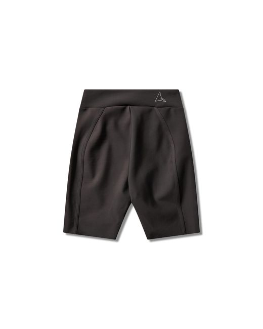 Roa Black Spine Compression Biker Shorts Shorts