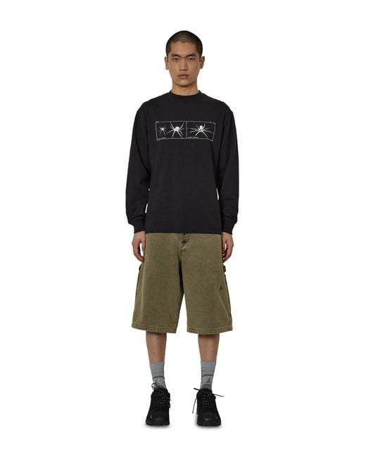 Roa Green Ash Canvas Shorts Pants for men