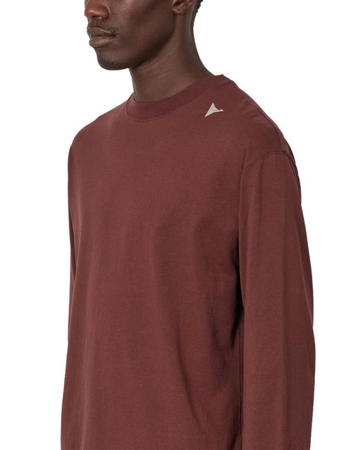 Roa Red Logo Long Sleeve T-Shirts