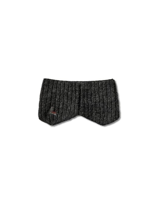 Roa Black Hawk Wool Knit Ear Warmer Hats for men
