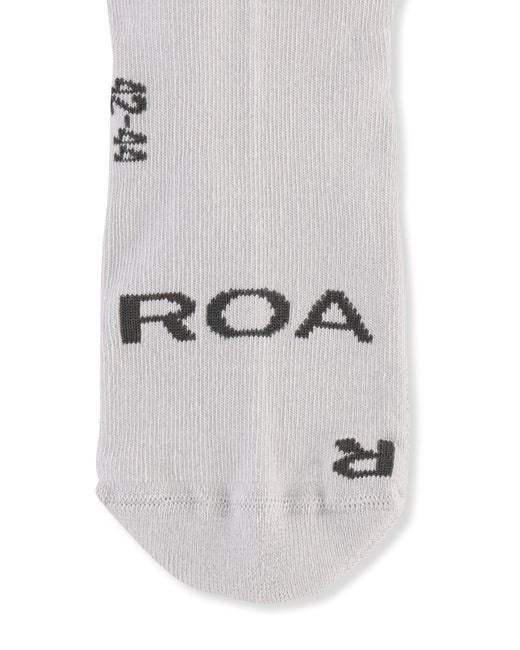 Roa White Logo Biofil Socks Underwear
