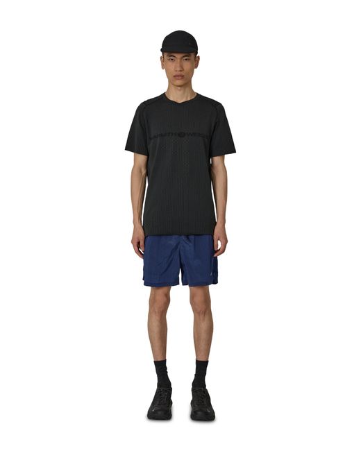 Roa Black Hivee Dryarn Lightweight Seamless T-Shirt T-Shirts for men