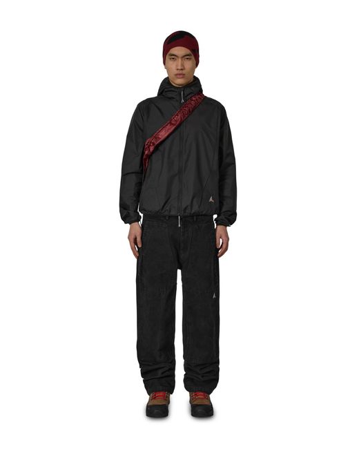 Roa Black Hue Packable Wind Jacket Coats And Jackets for men