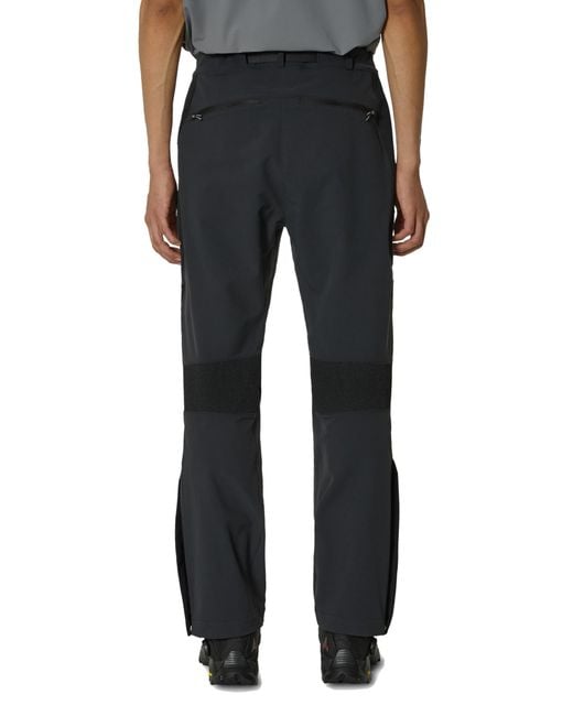 Roa Black Technical Reinforced Trousers Pants for men