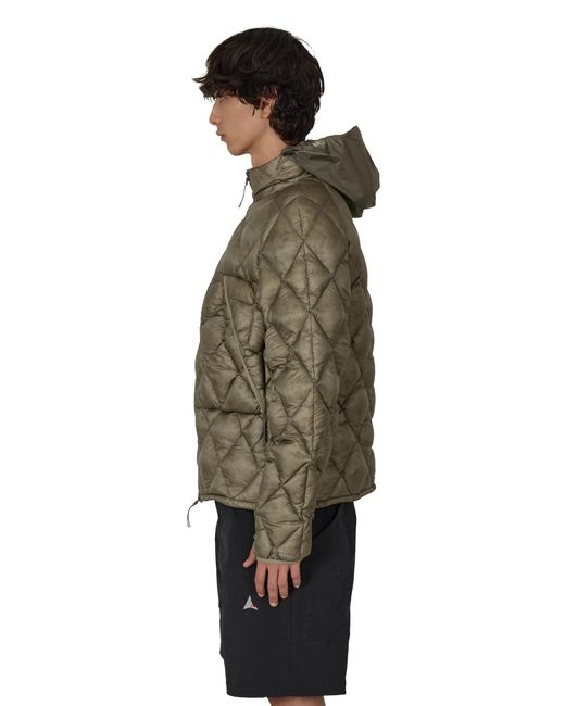 Roa Green Nuna 800 Fill Power Hooded Down Jacket Coats And Jackets