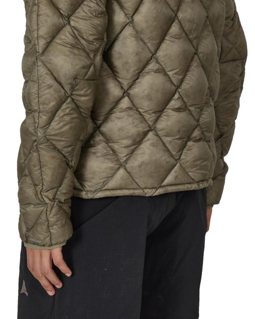 Roa Green Nuna 800 Fill Power Hooded Down Jacket Coats And Jackets
