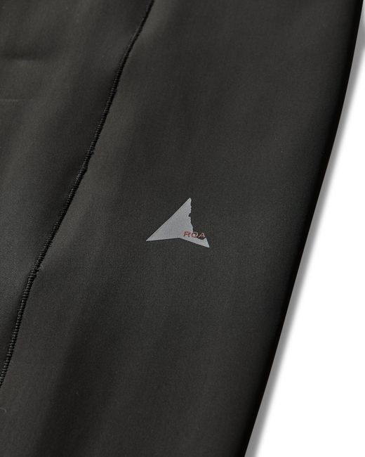 Roa Black Tenna Compression Flared Leggings Bottoms