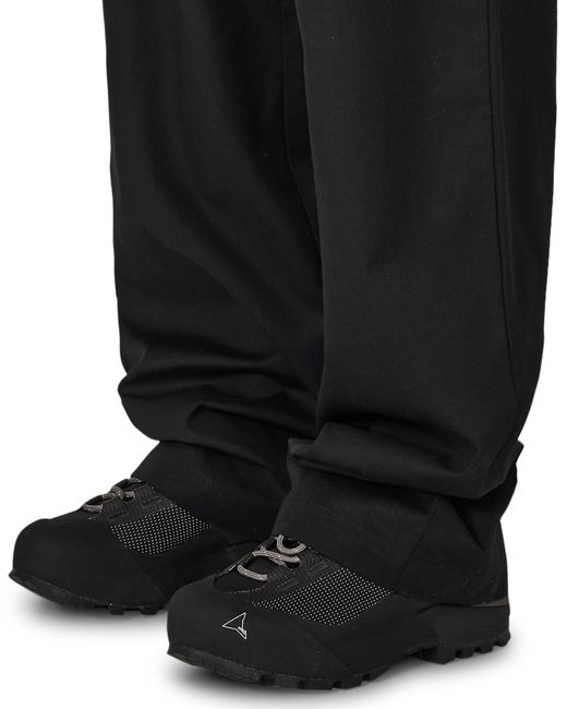 Roa Black Centipede Buckle Chino Pant Pants for men