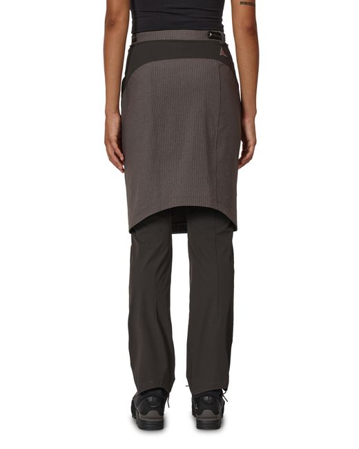 Roa Black Simi Skort Pants Bottoms