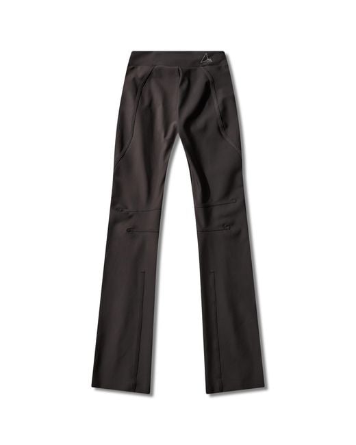 Roa Black Spine Compression Leggings Pants