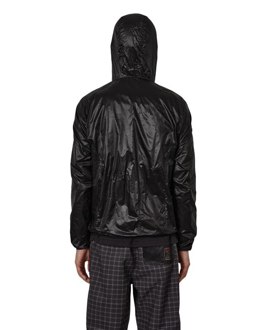 Roa Black Hue Packable Wind Jacket Coats And Jackets