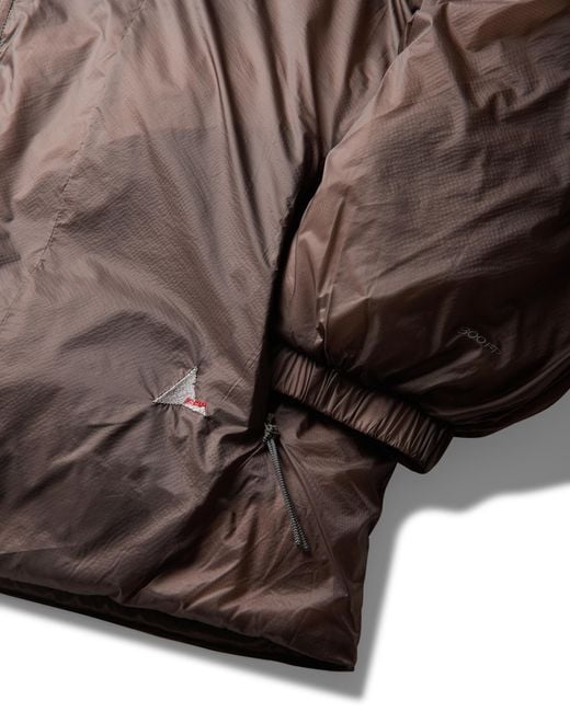 Roa Brown Smooth 800 Fill Power Down Jacket Jackets