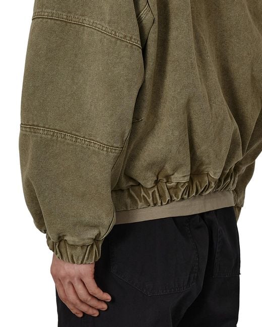 Roa Gray Ash Canvas Jacket Coats And Jackets for men