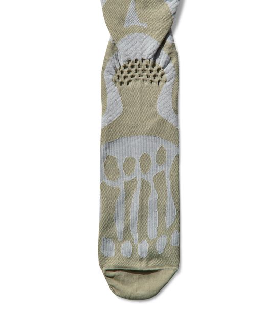 Roa Green Bones Logo Q Skin Technical Socks Underwear