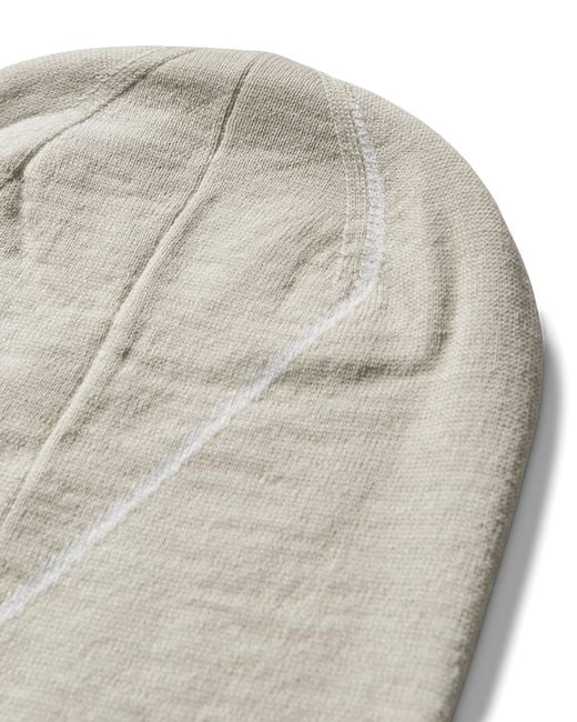 Roa White Logo Wool Beanie Soft Goods