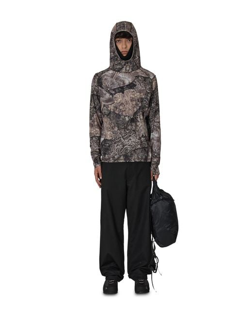 Roa Black Centipede Buckle Chino Pant Pants for men