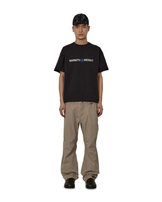 Roa Black Warmth T-Shirt T-Shirts for men