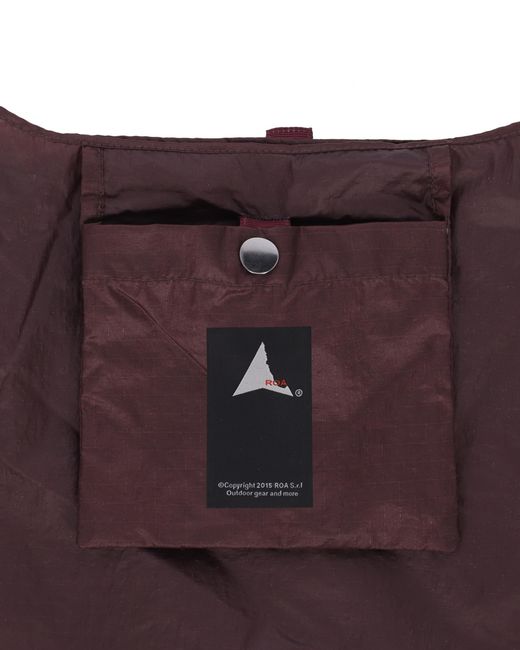 Roa Brown Laki Packable Knot Bag Bags And Backpacks