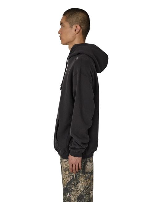 Roa Black Logo Hoodie Sweatshirts