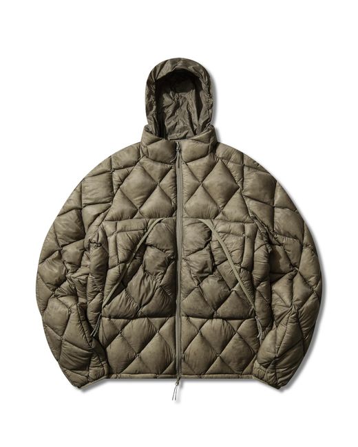 Roa Green Nuna 800 Fill Power Hooded Down Jacket Coats And Jackets