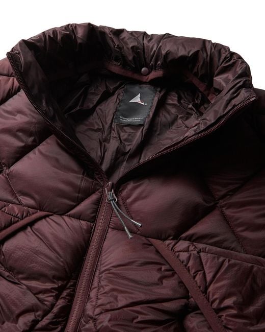 Roa Red Nuna 800 Fill Power Hooded Down Jacket Jackets