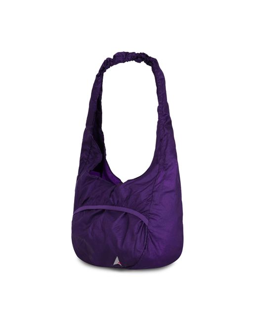 Roa Purple Laki Packable Knot Bag Bags And Backpacks