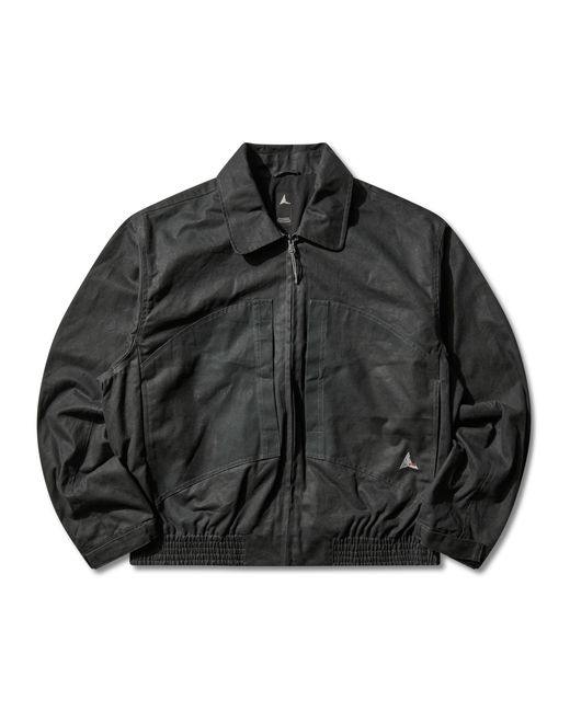 Roa Black Pilot Waxed Canvas Jacket Jackets for men