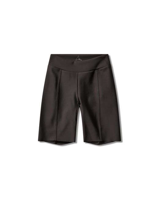 Roa Black Spine Compression Biker Shorts Shorts