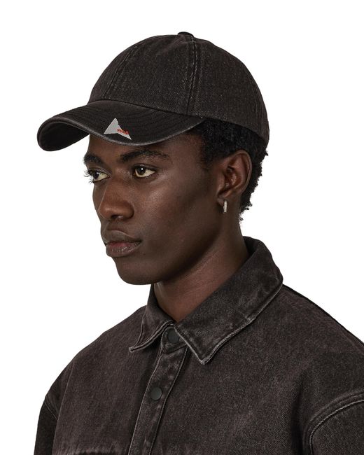 Roa Black X Wrangler Aero 6 Panel Cap Hats