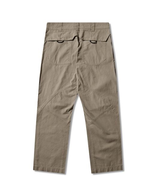 Roa Natural Crimp Shaped Cotton Pants Pants for men