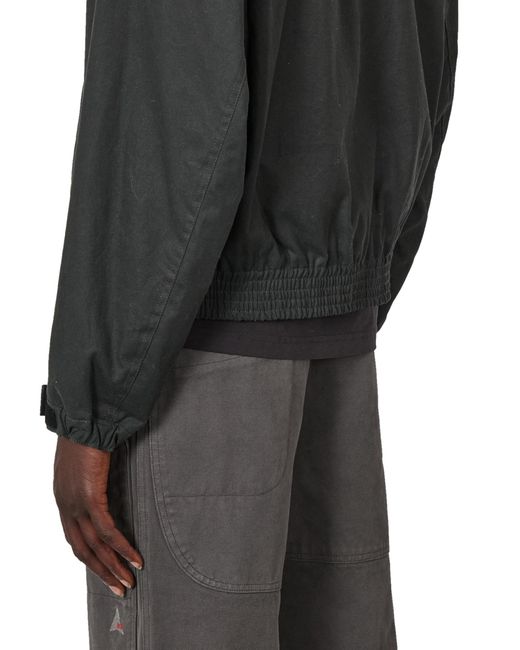 Roa Black Pilot Waxed Canvas Jacket Jackets for men