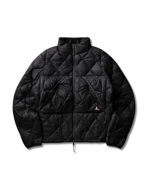 Roa Black Nuna 800 Fill Power Hooded Down Jacket Jackets