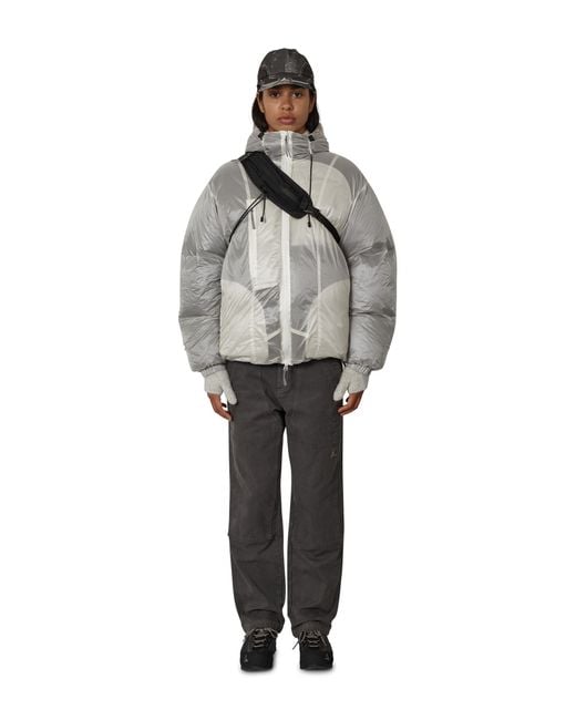 Roa Gray Smooth 800 Fill Power Down Jacket Jackets