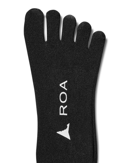 Roa Black Paws Fishnet Five Fingers Socks Underwear