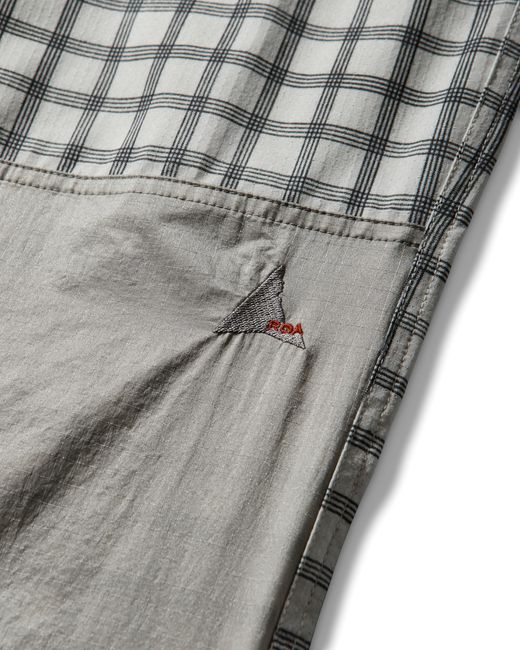 Roa Gray Aaair Floweave Elasticated Waistband Pants Pants for men