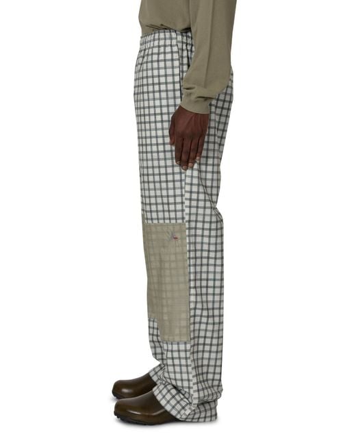 Roa Gray Aair Floweave Elasticated Waistband Pants Pants for men