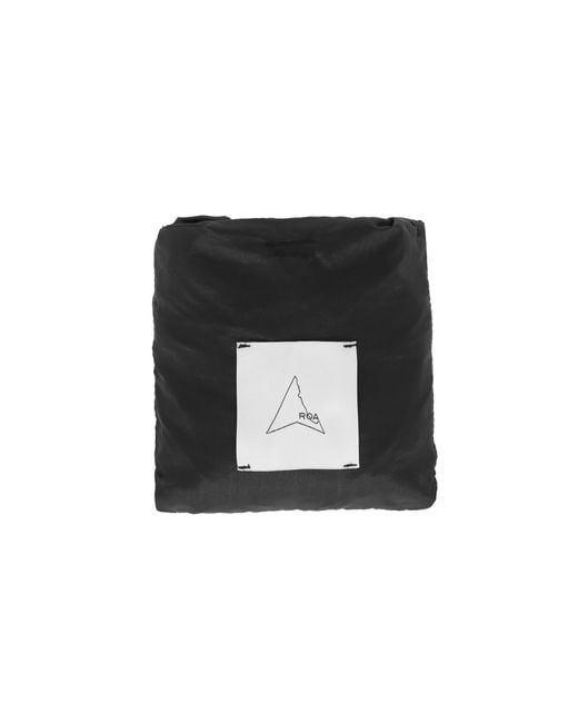 Roa Black Laki Packable Knot Bag Bags And Backpacks