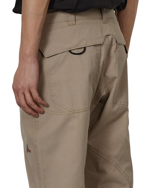 Roa Natural Crimp Shaped Cotton Pants Pants for men