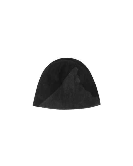 Roa Black X And Wander Logo Cotton Beanie Hats