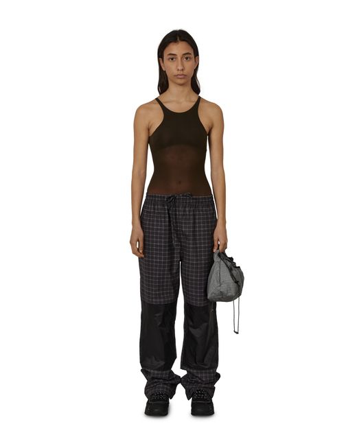 Roa Black Haze Ultralight Seamless See Through Tank Top T-Shirts