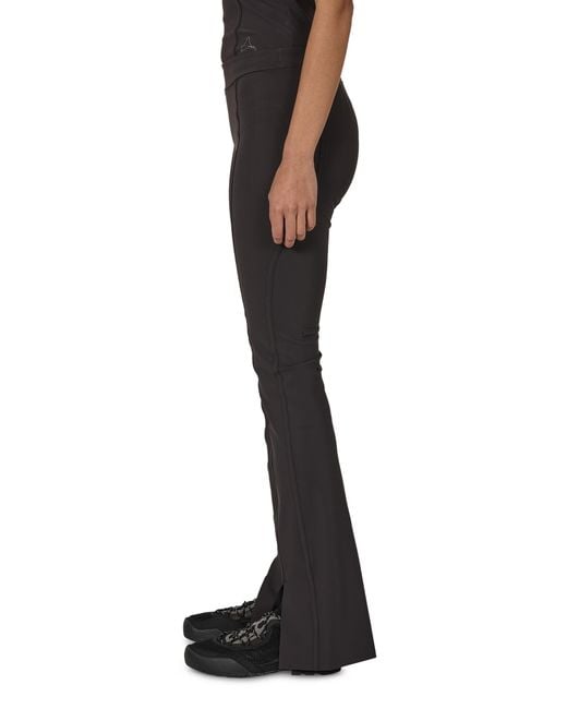 Roa Black Spine Compression Leggings Pants