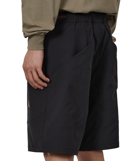 Roa Black Lolotte Ripstop Technical Shorts Shorts for men