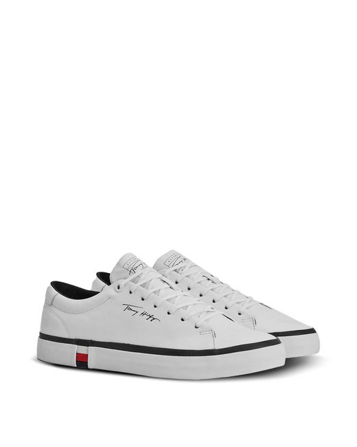 essential signature vulcanised trainers