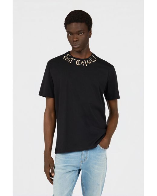 Roberto Cavalli Black T-Shirt for men