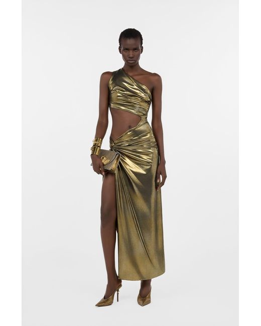 Roberto Cavalli Green Party Dresses