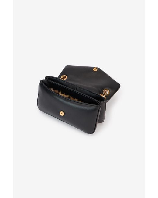 Roberto Cavalli White Shoulder Bag With Chain