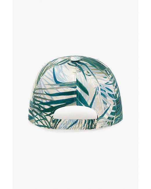 Roberto Cavalli Blue Cap With Logo