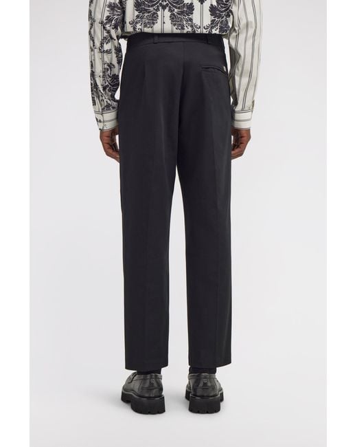 Roberto Cavalli Blue Pants With Fang Detail for men